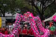 Taiwan 2012 - Taipei - Lin-Namens-Fest - Drachentanz  - Impression I