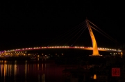 Taiwan 2012 - Taipei - Tamsui - Fishermans Wharf - Bridge Orange