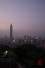 Taiwan 2012 - Taipei - Elephant Mountain - Taipeh 101 Night I