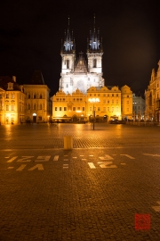 Prague 2014 - Tyn Church by Night