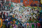 Prague 2014 - Lennon Wall - Heart