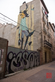 Saragossa 2014 - Street Art - Deer